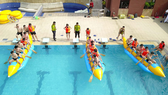 中海达安控水上趣味运动会